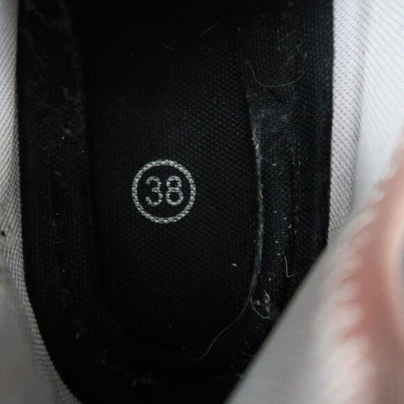 Work Shoes Womens 38 Steel Toe Safety Knit Active Casual Pink Lace Up Comfort - Picture 13 of 13